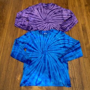 Tye-Dye Shirts Size Large